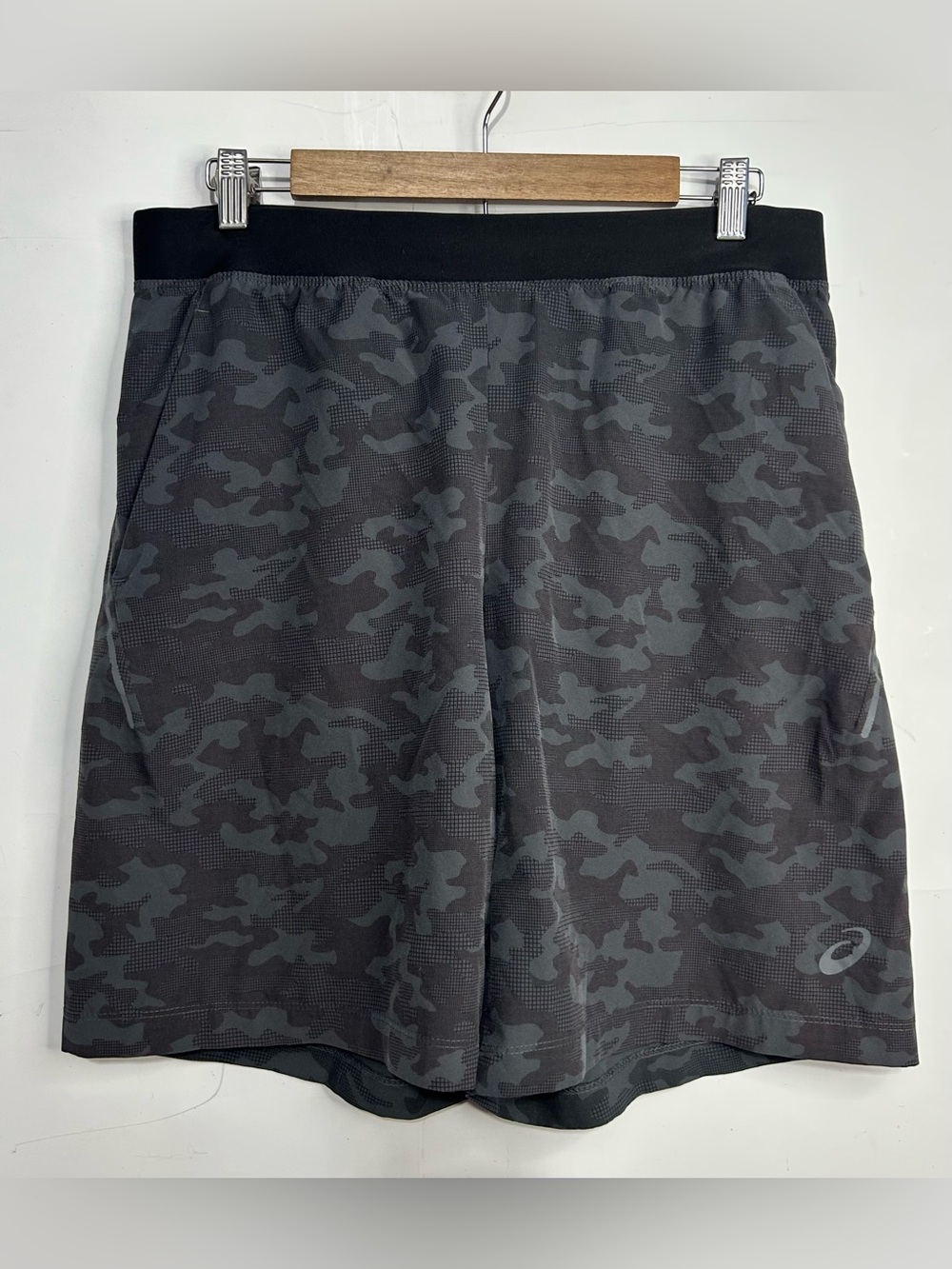 5 for $25🔥Basics Grey Camouflage Lightweight‎ Athletic Shorts Medium